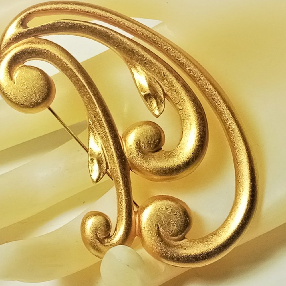 Vintage Goossens for YSL Lyrical Brooch - Picture 5 of 5